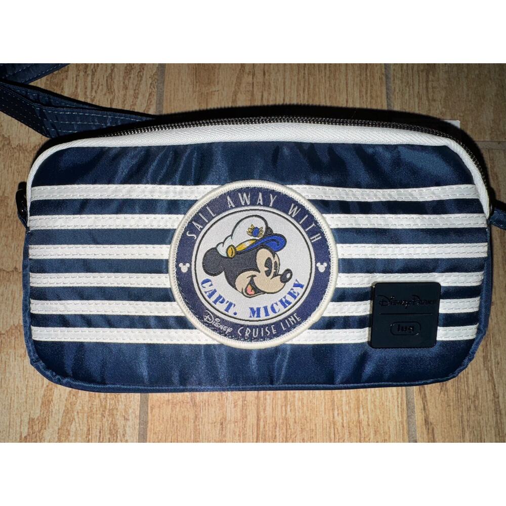 Disney Parks / Disney Cruise Line DCL Sail Away LUG Coupe XL Crossbody Bag, NWT - Picture 2 of 7